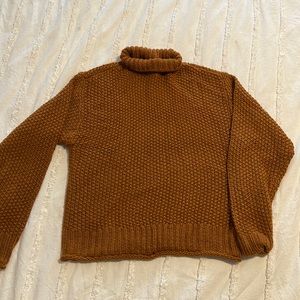Cute Pumpkin Colored Sweater - New